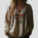 Embroidered Women's Blouse: Chic Elegance for Everyday Wear 1