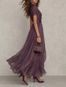 Flavia: Elegant Chiffon Maxi Dress for Special Occasions 1