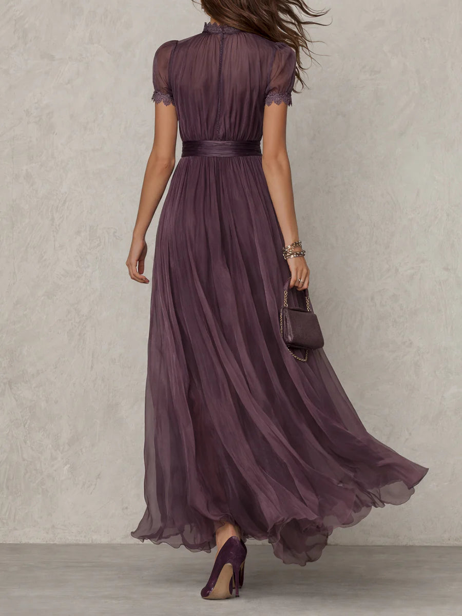 Flavia: Elegant Chiffon Maxi Dress for Special Occasions 2