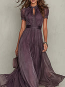 Flavia: Elegant Chiffon Maxi Dress for Special Occasions 3