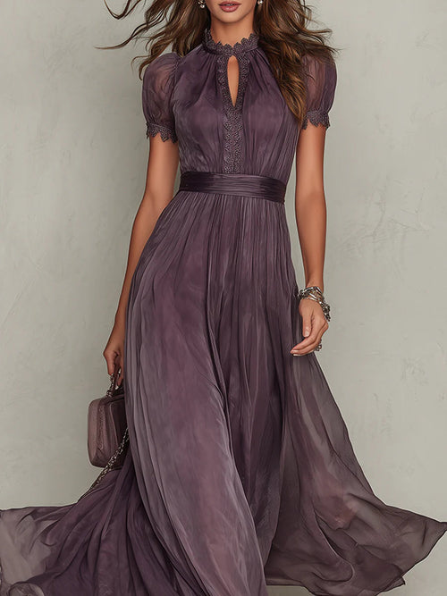 Flavia: Elegant Chiffon Maxi Dress for Special Occasions 3