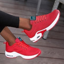 Women's Orthopedic Lightweight Colorful Lace-Up Sneakers – Everyday Comfort Shoes