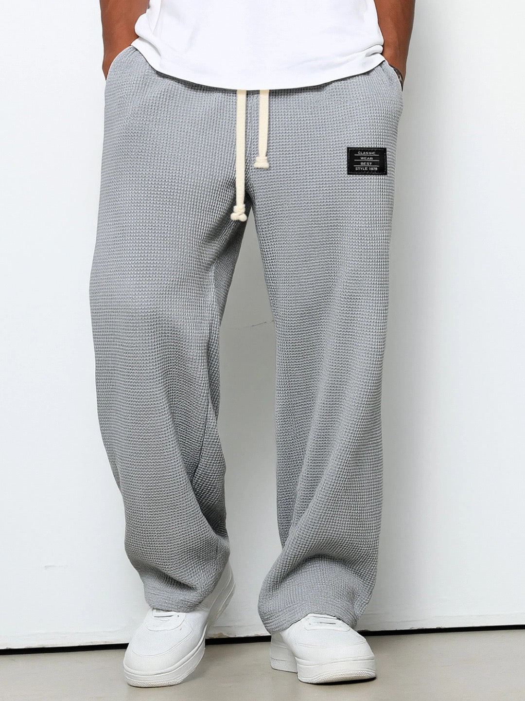 Men’s Relaxed Fit Joggers With Side Pockets – Comfortable Casual Pants