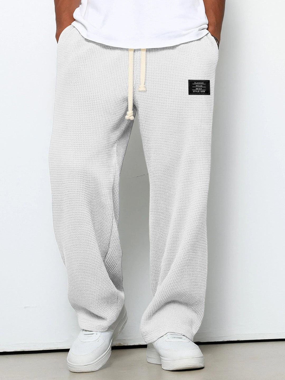 Men’s Relaxed Fit Joggers With Side Pockets – Comfortable Casual Pants