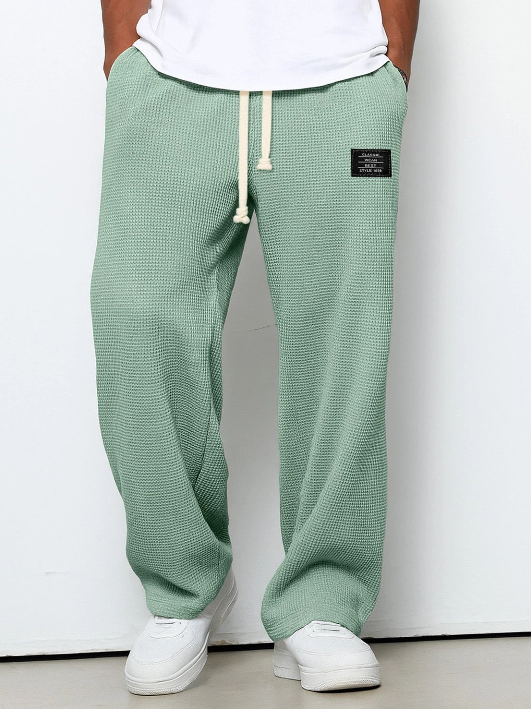 Men’s Relaxed Fit Joggers With Side Pockets – Comfortable Casual Pants