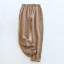 Women's Lightweight Floral Pattern Lounge Pants – Soft Sleepwear Trousers