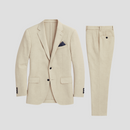 Men’s 2-Piece Slim Fit Suit – Modern Tailored Formal Business Style