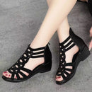Women’s Stylish Gladiator Glitter Sandals – Elegant Strappy Comfort Shoes