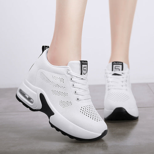 Women's Sporty Air-Cushion Sneakers – Lightweight Comfortable Running Shoes
