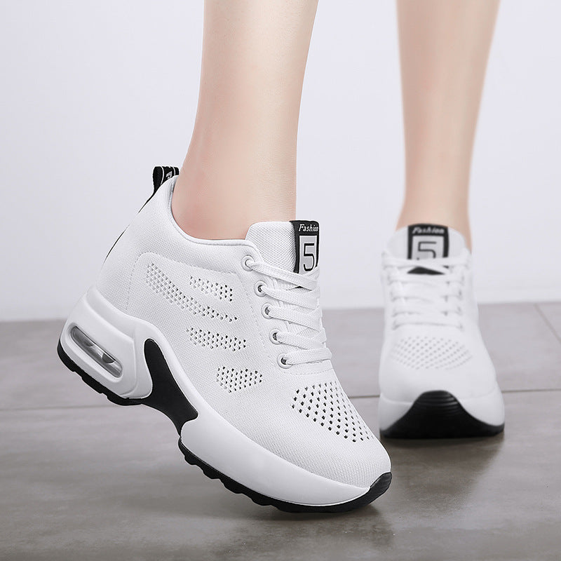 Women's Sporty Air-Cushion Sneakers – Lightweight Comfortable Running Shoes