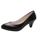 Women’s Elegant Block Heel Pumps – Comfortable Classic Dress Shoes