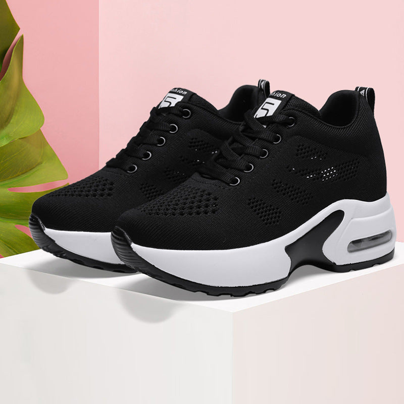 Women's Sporty Air-Cushion Sneakers – Lightweight Comfortable Running Shoes