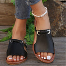 Women’s Elegant Braided Strappy Sandals – Stylish Comfort Summer Shoes