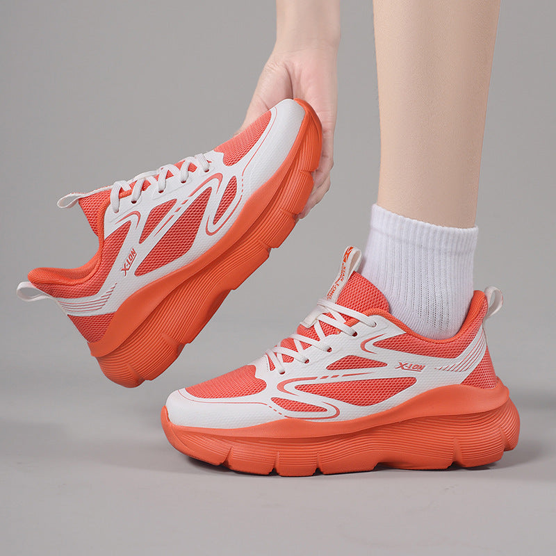 Women's Sporty Running Shoes With Breathable Mesh – Lightweight Comfort Sneakers