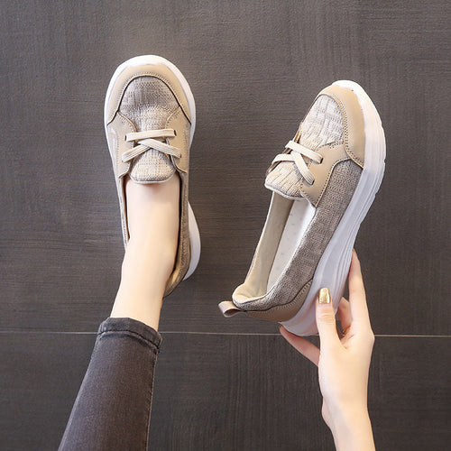 Women’s Pink Slip-On Sneakers – Lightweight Cushioned Comfort Shoes