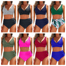 Womens High Waisted Bikini Set Shorts – Tummy Control Swimwear
