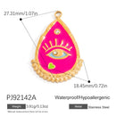 Timeless Evil Eye Stainless Steel Necklace – Protective Charm Pendant