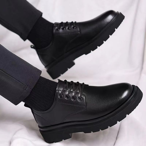 Men's Lace-Up Oxford Business Casual Shoes – Formal Dress Shoes