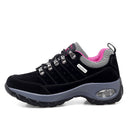 Women's Breathable Mesh Hiking Shoes With Elevated Sole Comfort