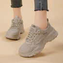 Women's Sporty Sneakers With Breathable Upper – Cushioned Comfort Shoes