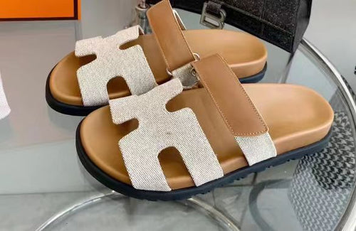 Women's Faux Leather Sandals With Adjustable Straps – Comfy Summer Footwear