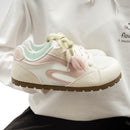 Women's Trendy Hello Kitty Non-Slip Sneakers With Unique Petal Shoe Lace