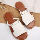Women’s Elegant Braided Strappy Sandals – Stylish Comfort Summer Shoes