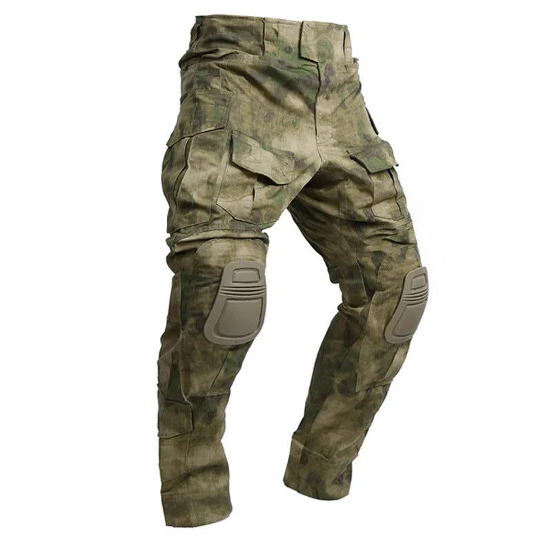 Men’s Multicam Tactical Combat Pants With Knee Pads – Durable Cargo Trousers