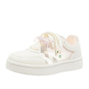 Women's Breathable Laced Up White Mesh Sneakers