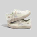Women's Stylish Laced Up Blue Leather Sneakers