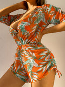 Juana® | Tropical Printed Three-Piece Sexy Bikini