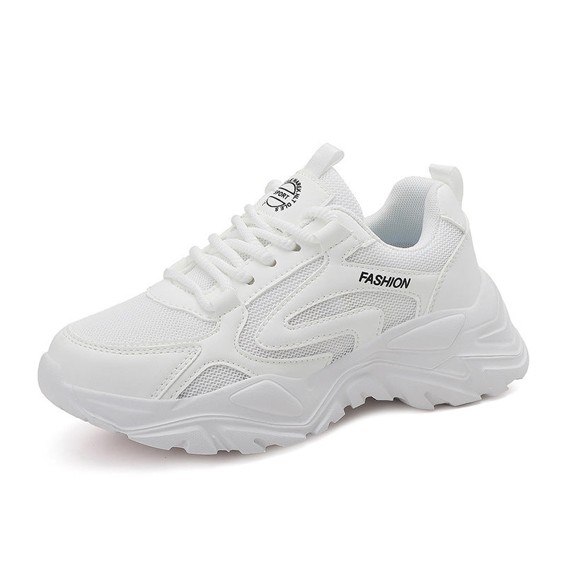 Women's Sporty Sneakers With Breathable Upper – Cushioned Comfort Shoes
