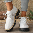 Women’s Lace Up Mesh Sneakers – Breathable Running Shoes With Grip Sole