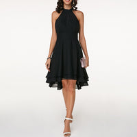 Ruffle Detail Mini Dress for Elegant Occasions