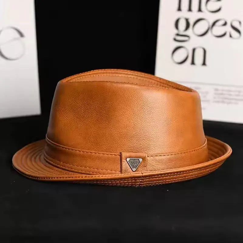 Vintage-Style Trilby Fedora Hat – Classic Lightweight Fashion Hat