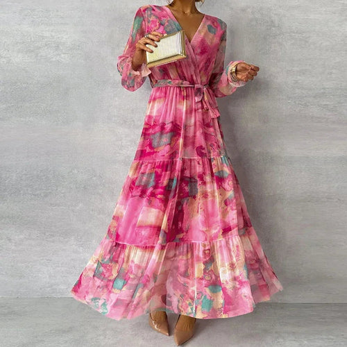 Sophie Floral Maxi Dress: Flattering Comfort for Wedding Guests 1
