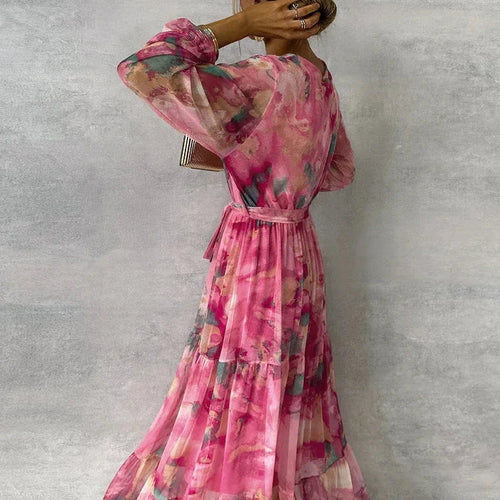 Sophie Floral Maxi Dress: Flattering Comfort for Wedding Guests 4