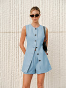 Stylish Summer Cotton and Linen Set for Women – Breathable and Comfortable Outfit 7