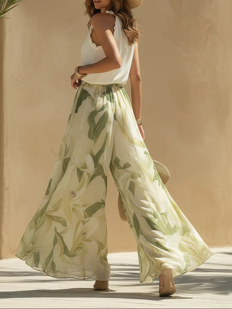 Suzanne Floral Two-Piece Set: Effortless Elegance for Any Occasion 2
