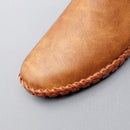 Men's Lightweight Slip-On Loafers – Casual Stitched Sole Shoes