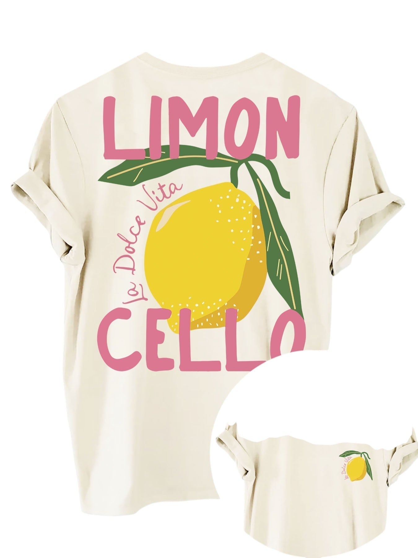 Trendy Women's Lemon Print Summer Shirt – Lightweight, Breathable, Short Sleeve, Ideal for Warm Weather 2
