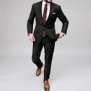 Men’s Two-Piece Suit – Blazer & Trousers Classic Formal Tailored Style