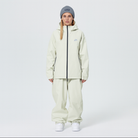 Unisex Ski Suit Weatherproof Jacket and Trousers Functional Ski Clothes