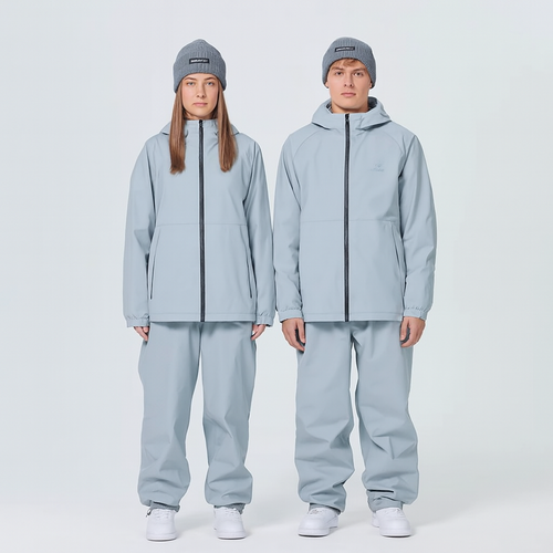 Unisex Ski Suit Weatherproof Jacket and Trousers Functional Ski Clothes 2