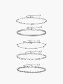 Women Bracelet Set Adjustable 4