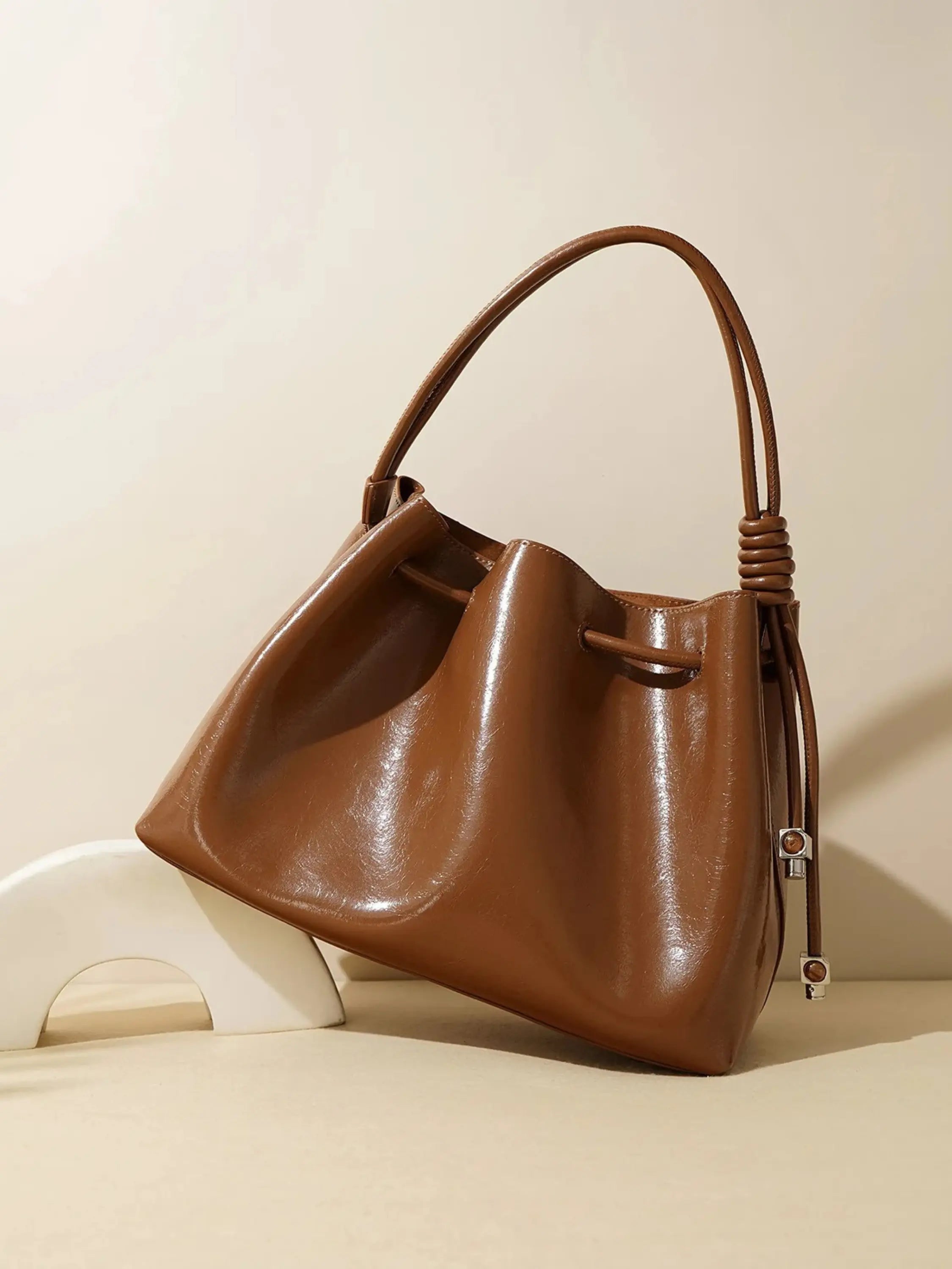 Women Handbag Drawstring 5