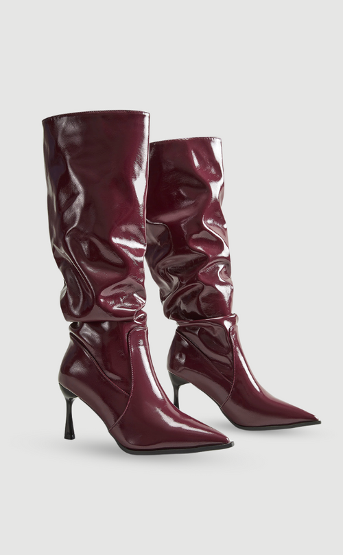 Women High Heel Knee Boot 0