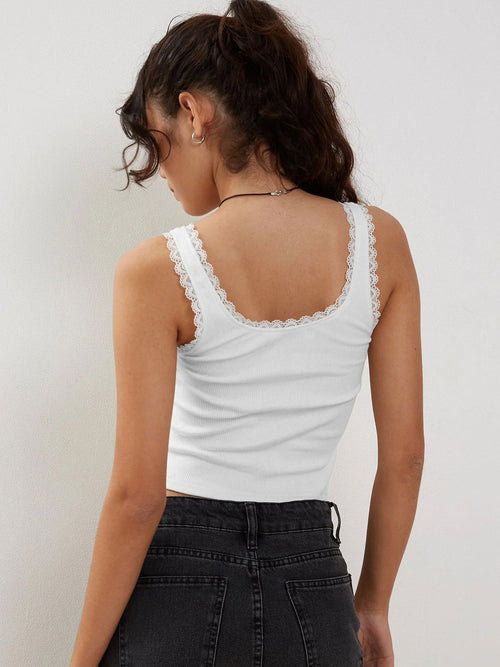 Women Ribbed Tank Top 3