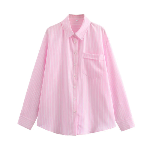 Women'S Blouse Striped 7