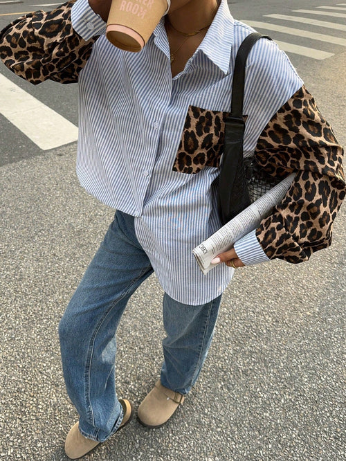 Women'S Blouse With Lion Details 6